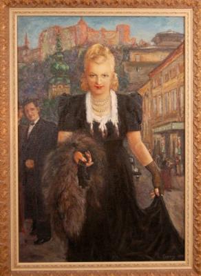 Sample artwork by Ivan Garikow (1918 - 1982), known for portrait, landscape, still life, figure, mural painting, nudes - View similar artists and auction records